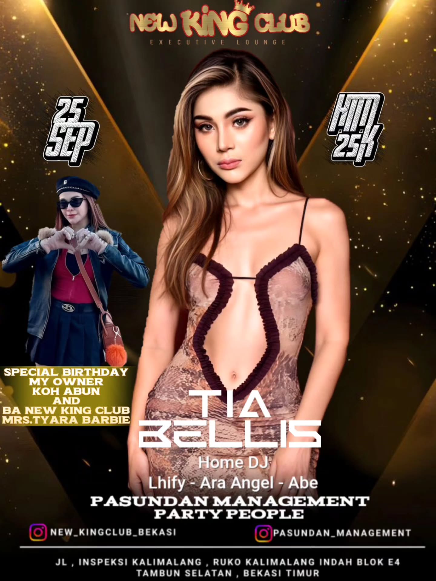 NEW KING CLUB BEKASI - TIA BELLIS