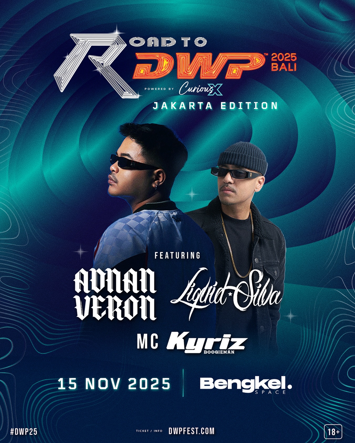 BENGKEL SCBD JAKARTA - ROAD TO DWP 2025 (ADNAN VERON & LIQUID SILVA)