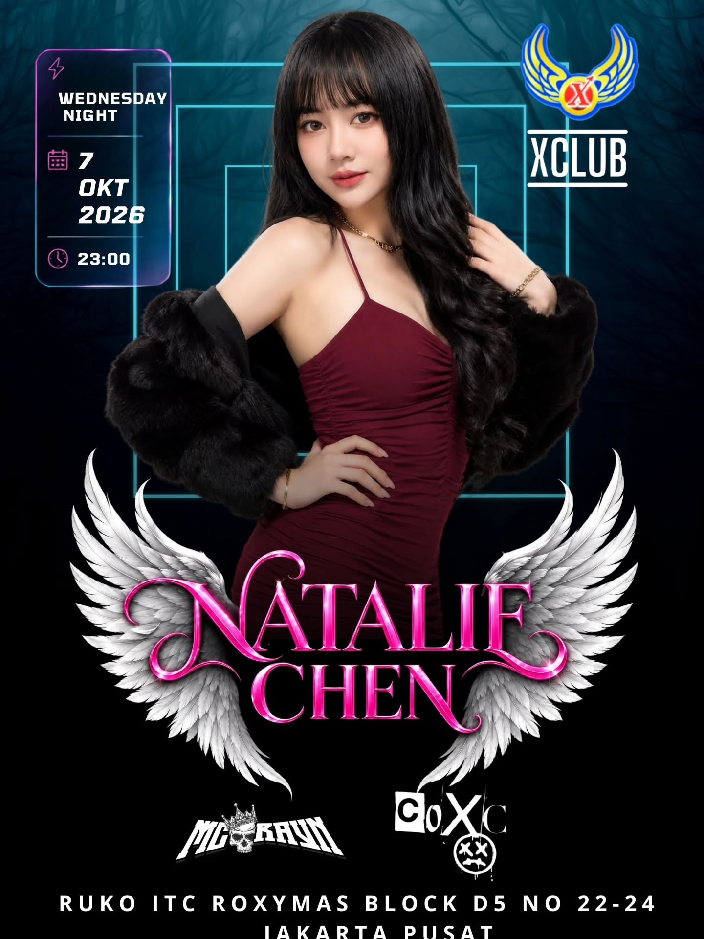 X CLUB JAKARTA - NATALIE CHEN