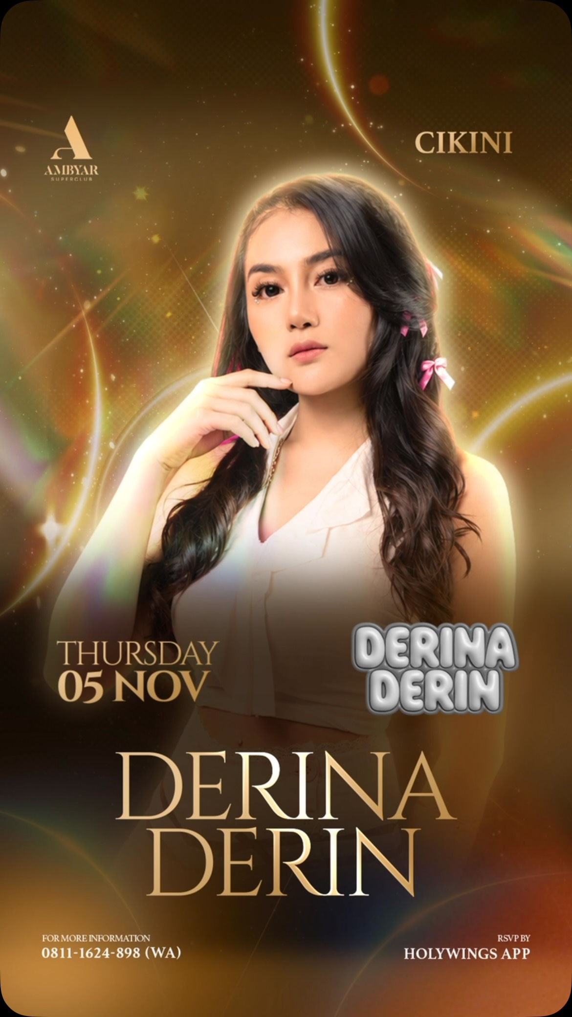 AMBYAR SUPERCLUB CIKINI - DERINA DERIN