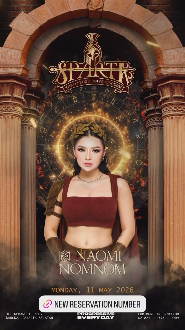 SPARTA LIVE BAR JAKARTA - NAOMI NOMNOM