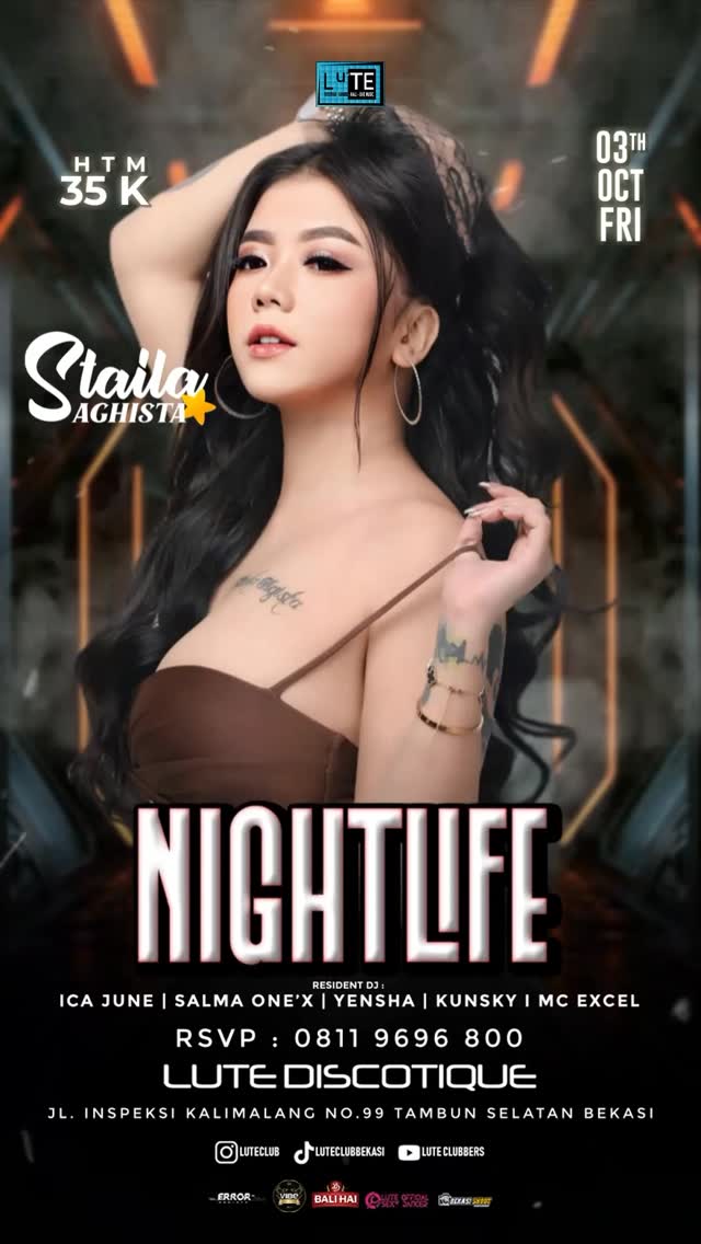 LUTE CLUB BEKASI - NIGHT LIFE (STAILA AGHISTA)