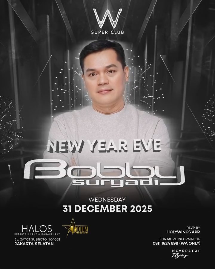 W SUPER CLUB TEBET JAKARTA - NEW YEAR'S EVE (BOBBY SURYADI)