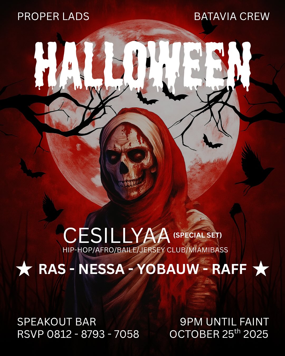 SPEAKOUT BAR AND LOUNGE TANGERANG - HALLOWEEN EVENT