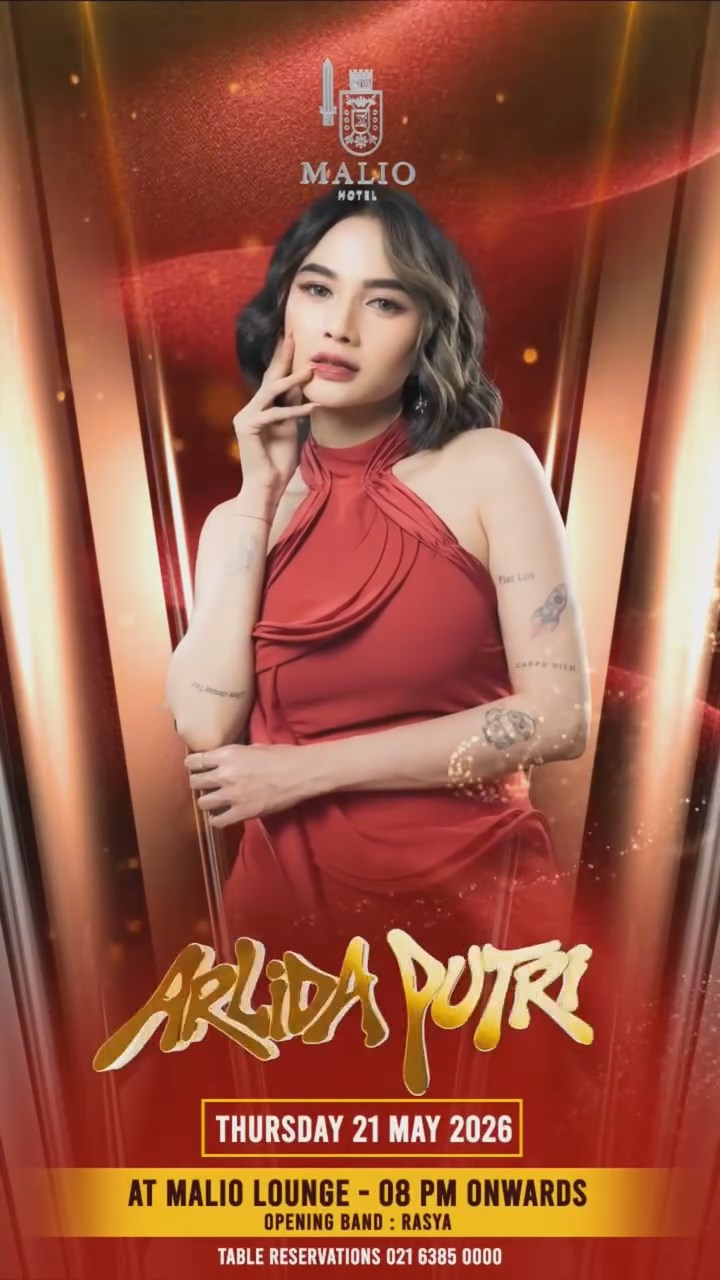 MALIO HOTEL JAKARTA - THIRSTY THURSDAY SPECIAL EDITION (ARLIDA PUTRI & VIKA CHU)