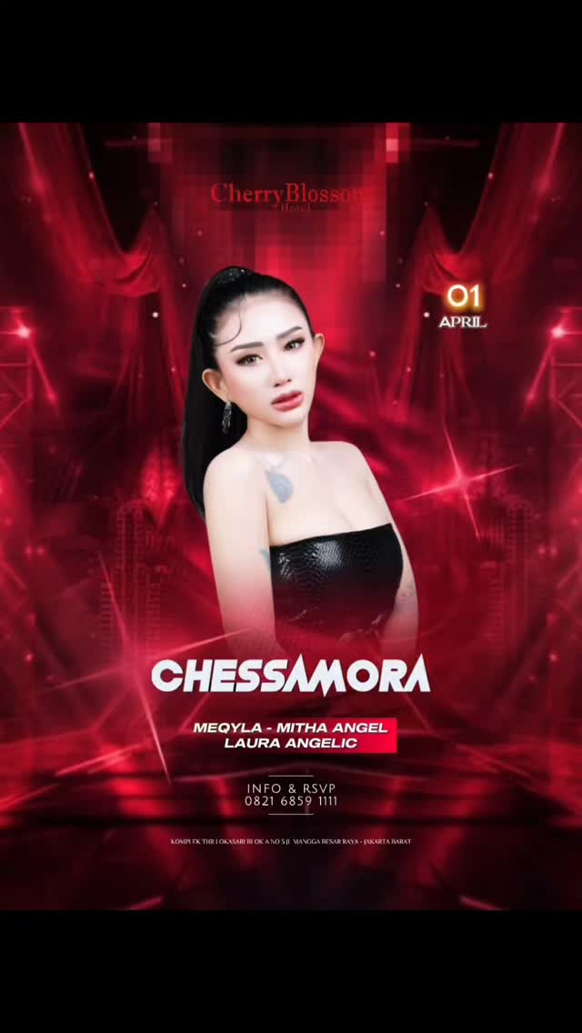 CHERRY BLOSSOM JAKARTA - FUNTASTIC WEDNESDANCE (CHESSAMORA, MEQYLA, MITHA ANGEL, LAURA ANGELIC)