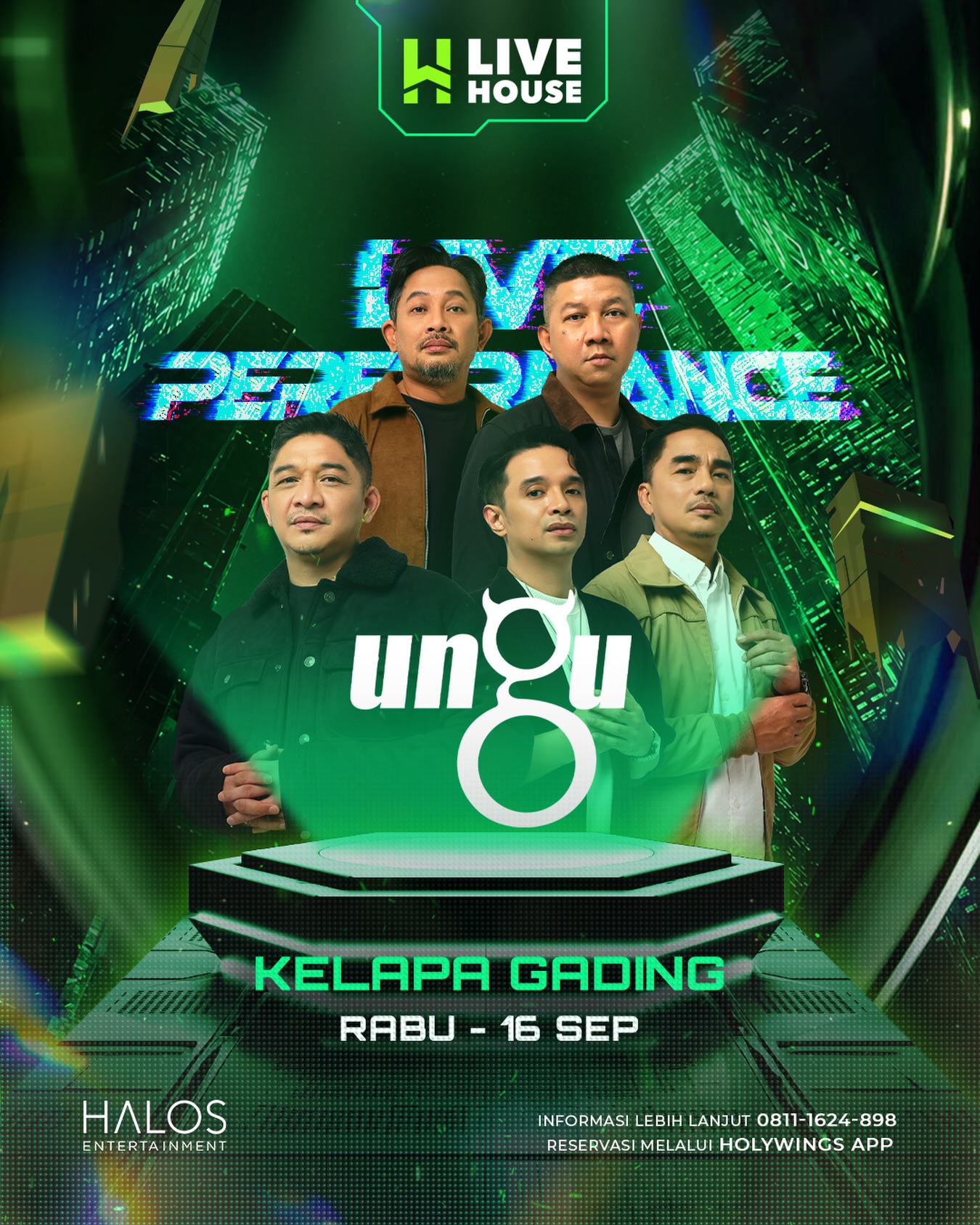 LIVEHOUSE KELAPA GADING - UNGU