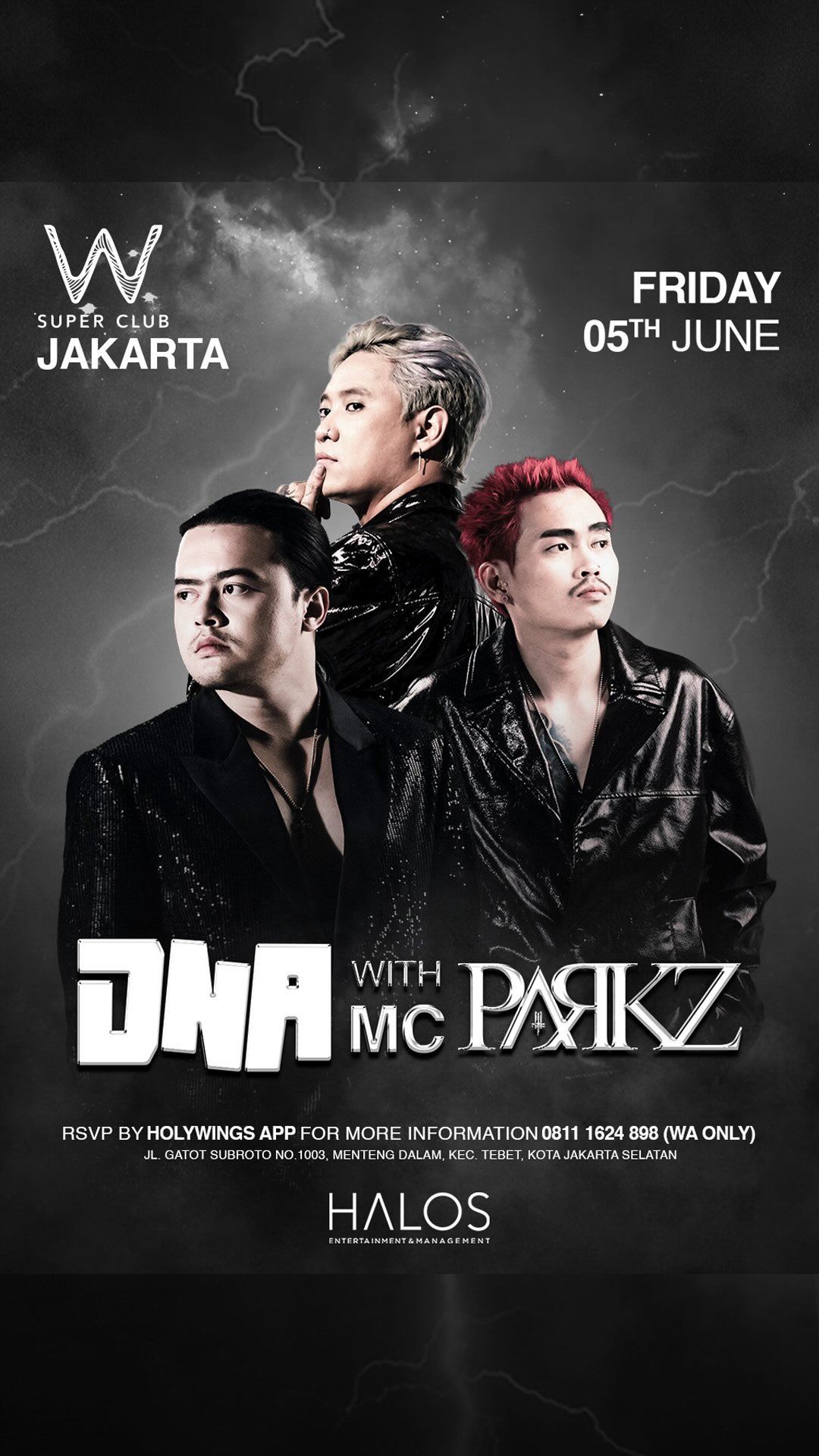 W SUPER CLUB TEBET JAKARTA - DNA WITH MC PARKZ