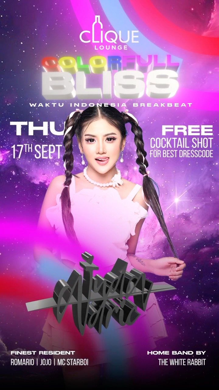 CLIQUE SPOT GADING SERPONG - COLORFULL BLISS (INDA ALDRIC)