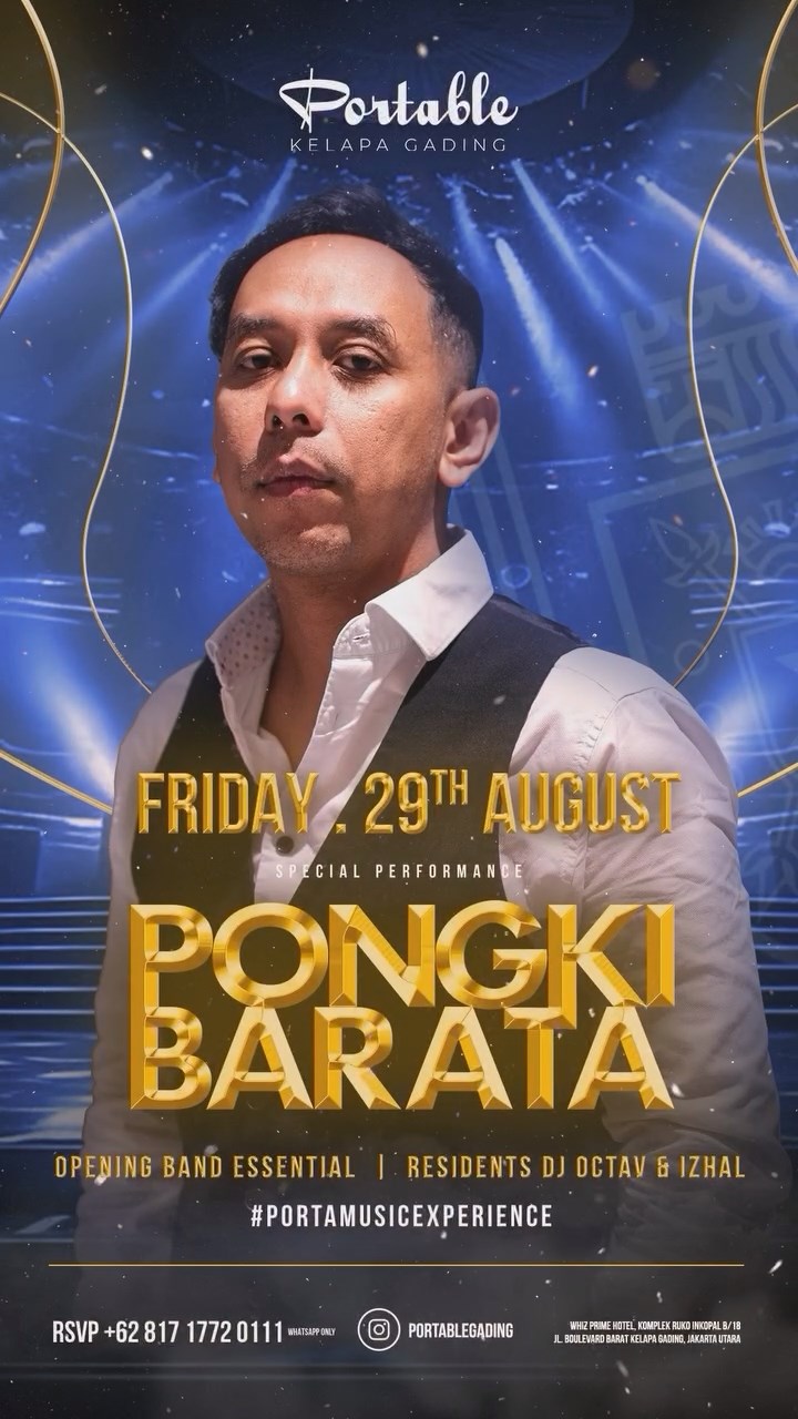 PORTABLE KELAPA GADING JAKARTA - PONGKI BARATA