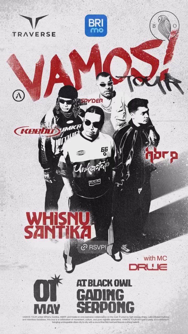 BLACK OWL GADING SERPONG - VAMOS TOUR (WHISNU SANTIKA, HBRP, KEEBO, SPYDER)