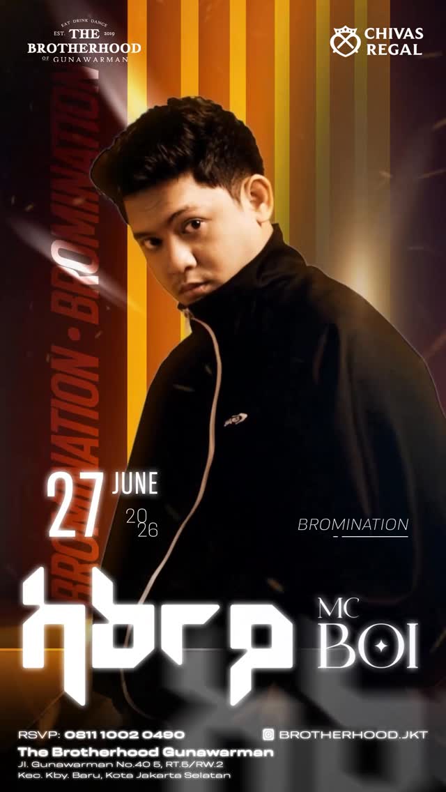 THE BROTHERHOOD GUNAWARMAN JAKARTA - BROMINATION (HBRP)