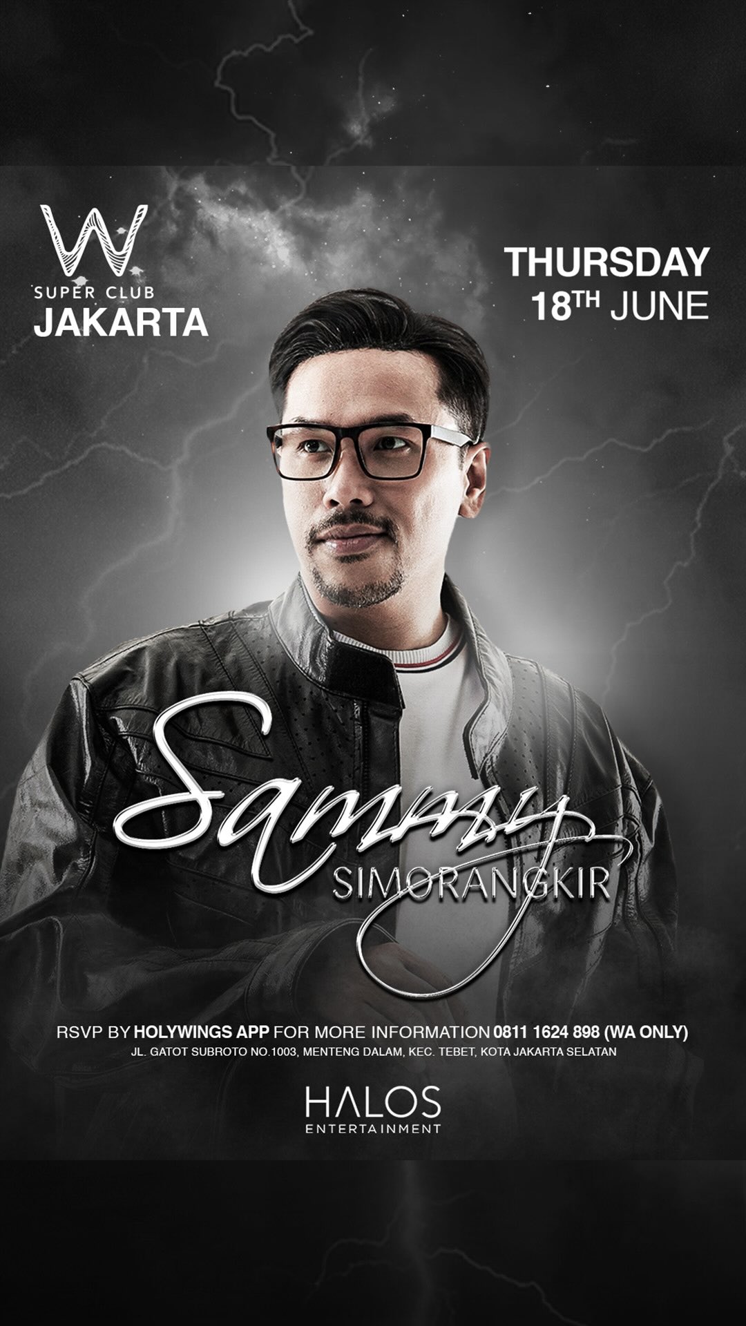 W SUPER CLUB TEBET JAKARTA - SAMMY SIMORANGKIR