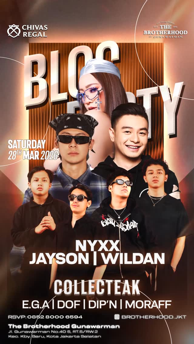 THE BROTHERHOOD GUNAWARMAN JAKARTA - BLOC PARTY