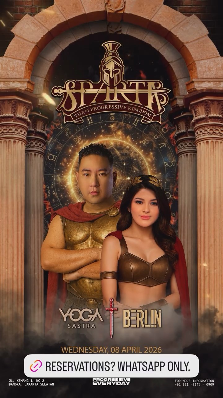 SPARTA LIVE BAR JAKARTA - YOGA SASTRA & BERLIN