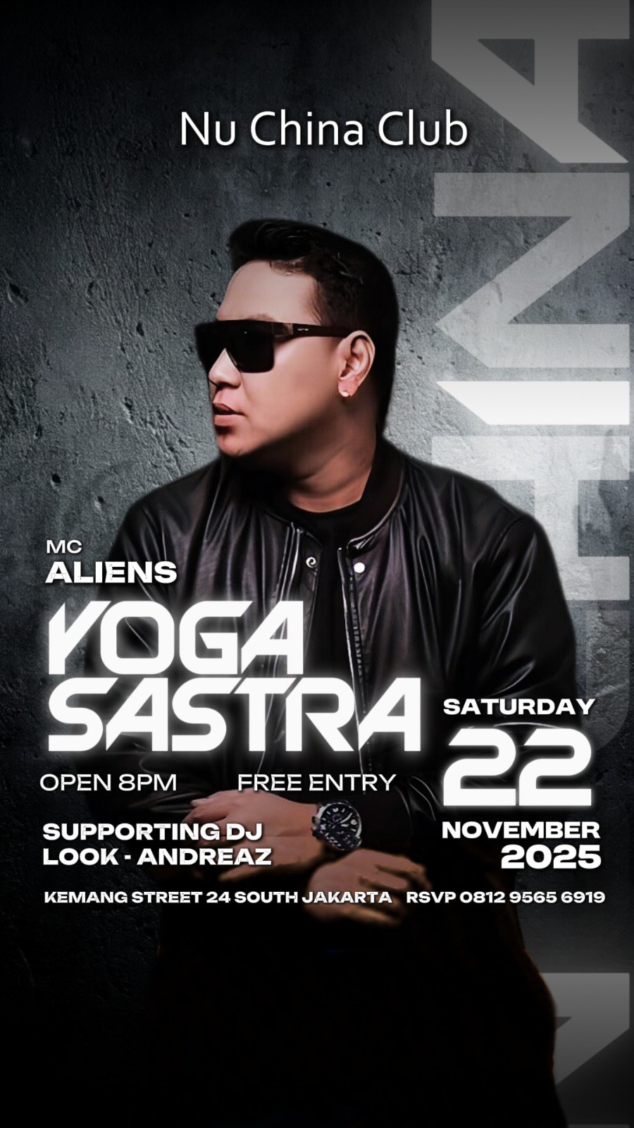 NU CHINA KEMANG JAKARTA - PROGRESSIVE AREA (YOGA SASTRA)