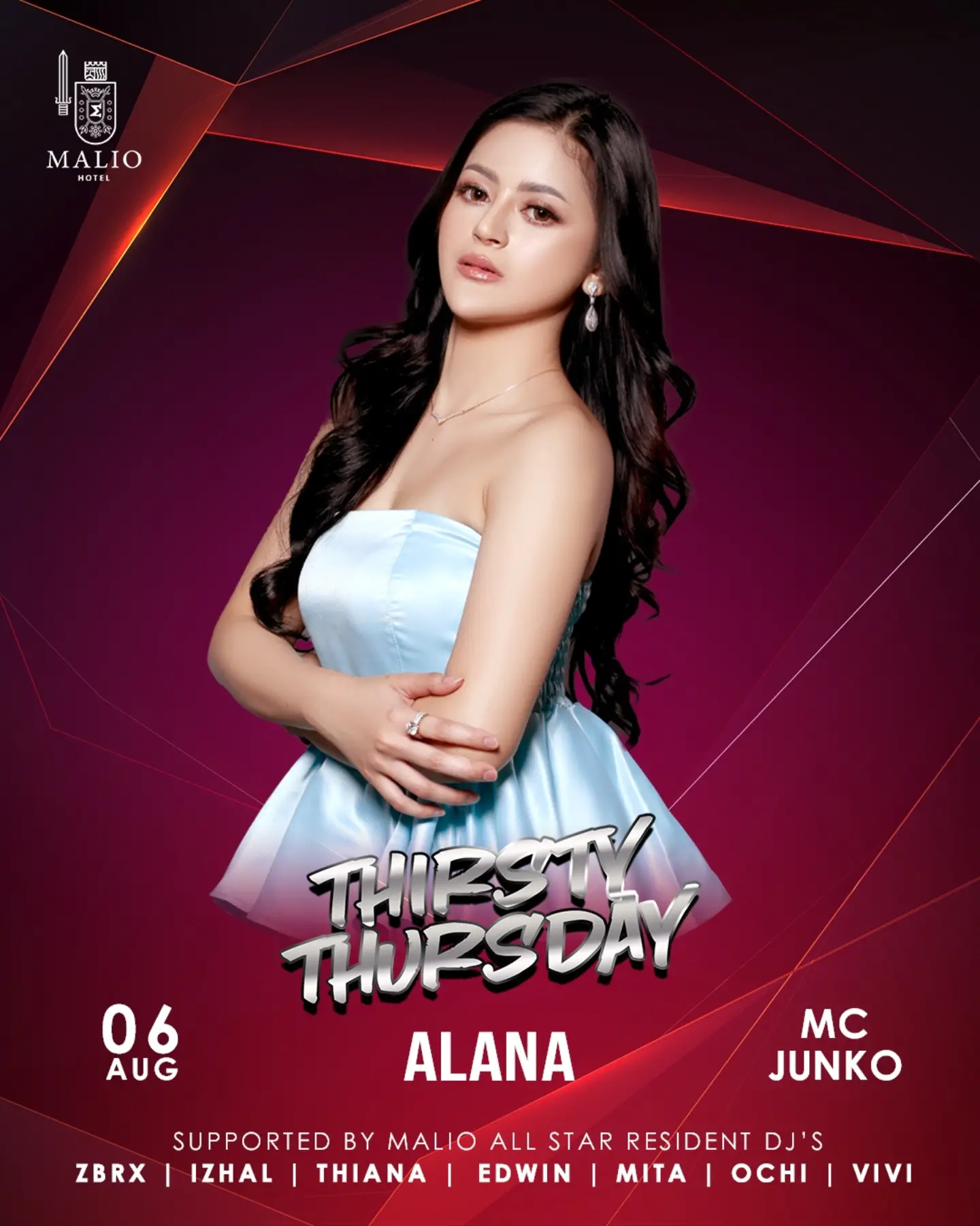 MALIO HOTEL JAKARTA - THIRSTY THURSDAY (ALANA)