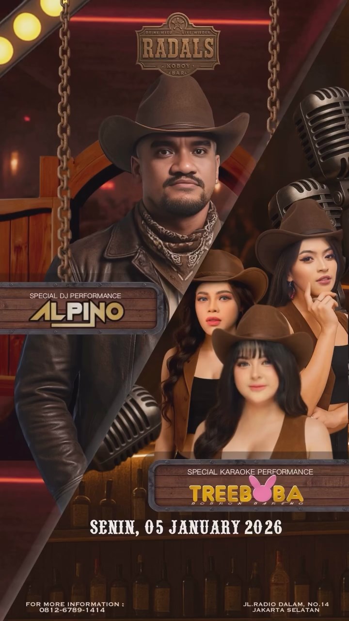 THE RADALS JAKARTA - ALPINO & TREEBOBA