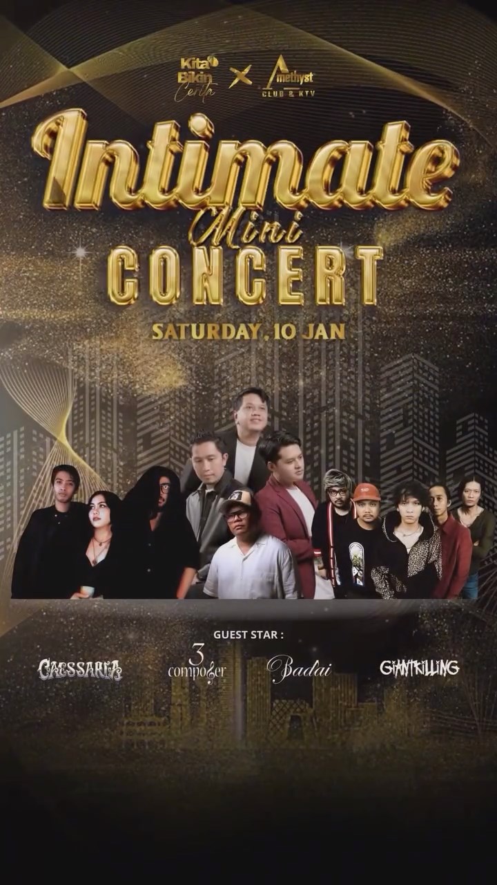 AMETHYST CLUB JAKARTA - INTIMATE MINI CONCERT