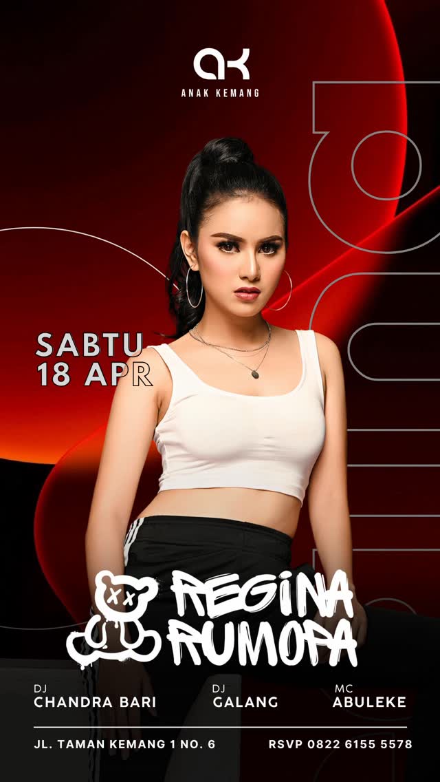 ANAK KEMANG CAFE JAKARTA - REGINA RUMOPA