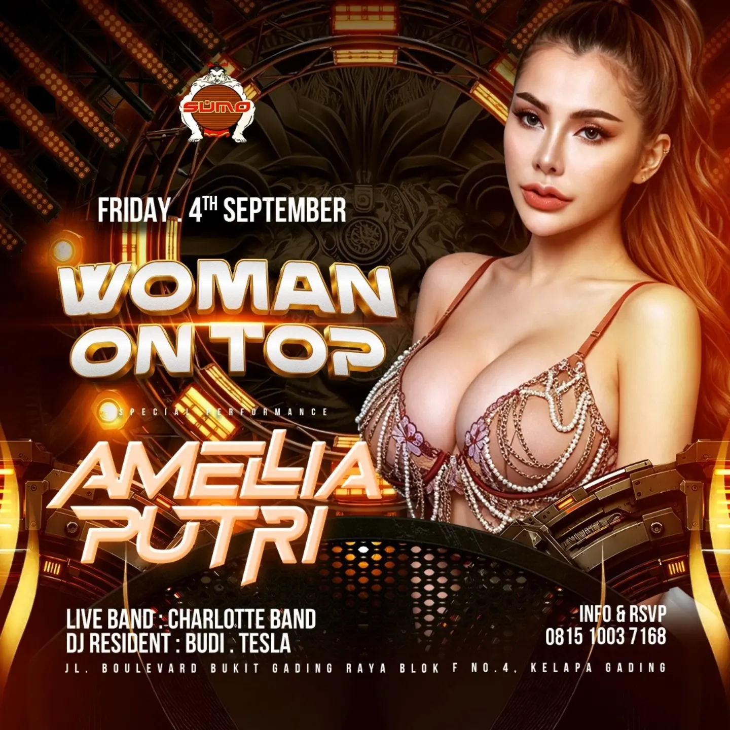 SUMO SHIATSU KELAPA GADING - WOMAN ON TOP (AMELLIA PUTRI)