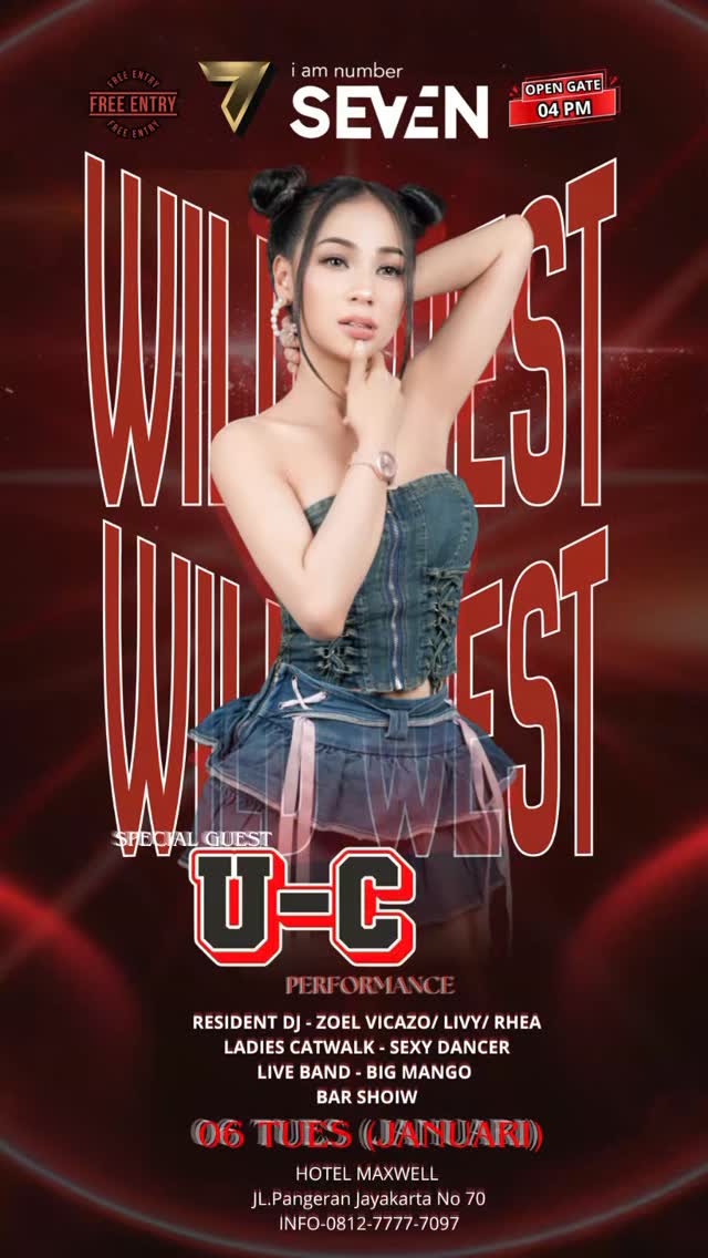 SEVEN CLUB JAKARTA - WILD WEST (U-C)