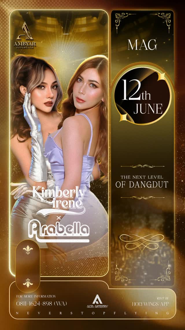 AMBYAR SUPERCLUB ARTHA GADING - KIMBERLY IRENE X ARABELLA