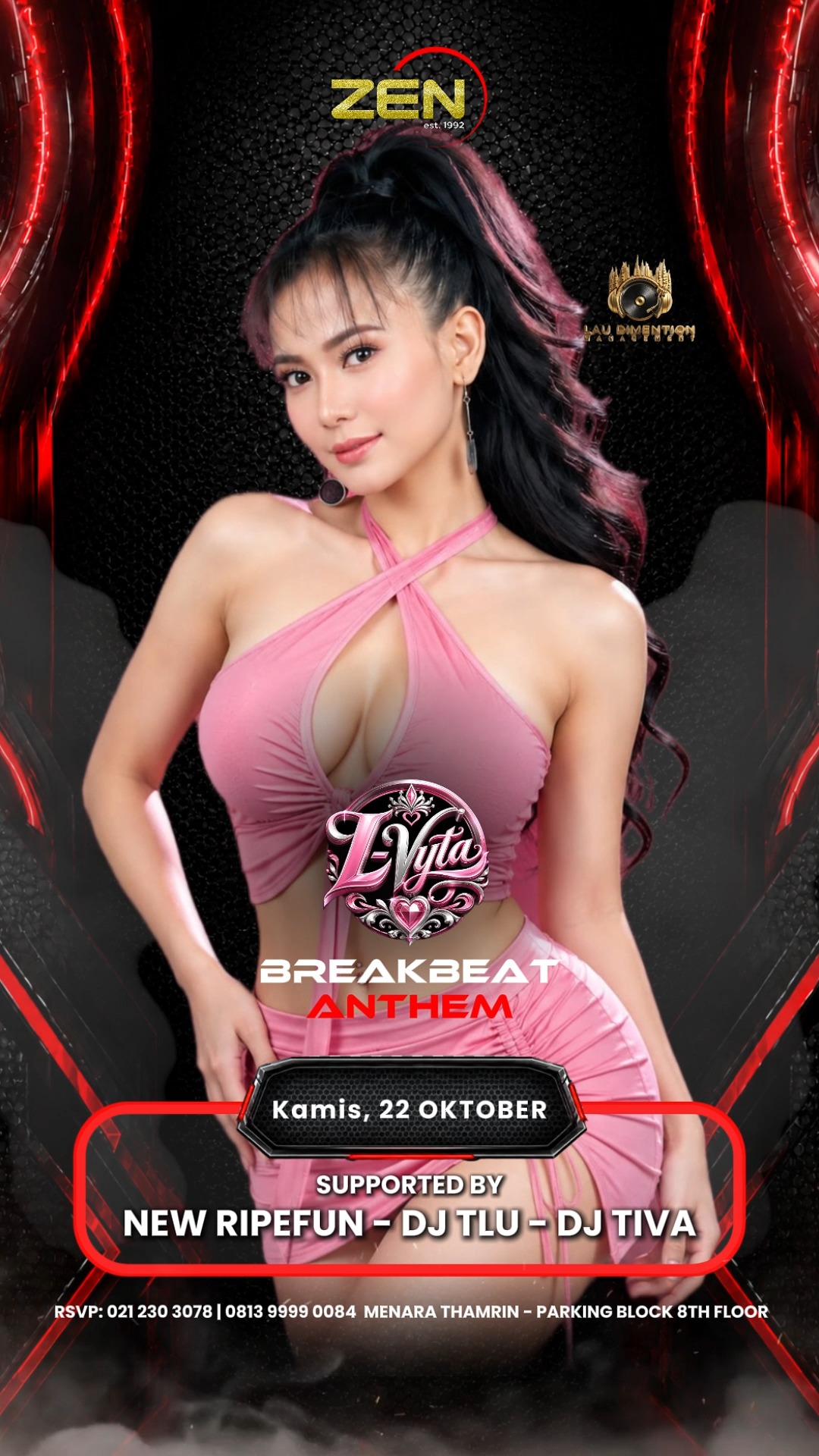 ZEN KTV & LOUNGE JAKARTA - BREAKBEAT ANTHEM (L-VYTA)