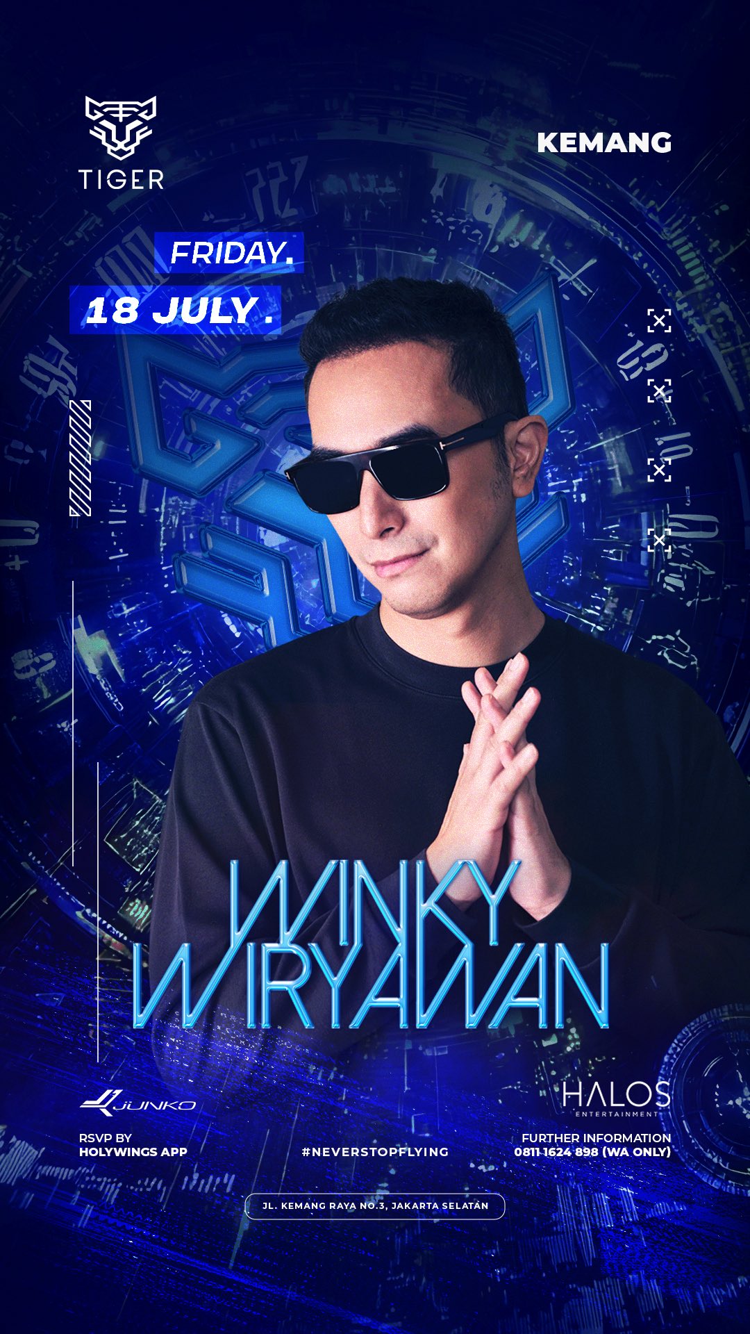GOLDEN TIGER KEMANG JAKARTA - WINKY WIRYAWAN