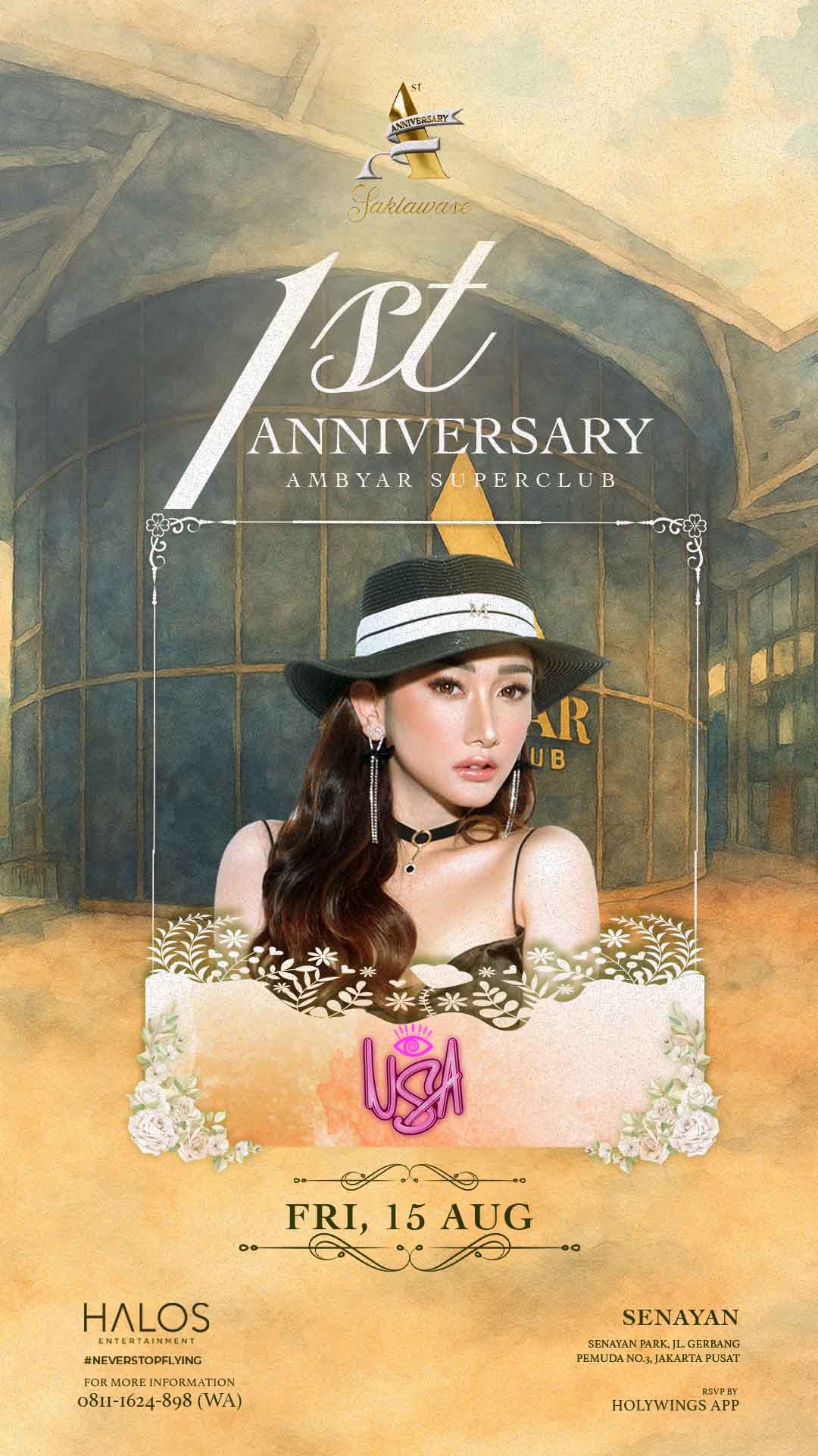 AMBYAR SUPERCLUB SENAYAN - 1ST ANNIVERSARY (USA)