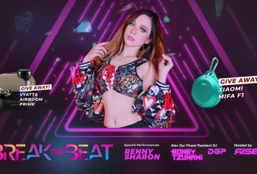 DJ RENNY SHARON "BREAK THE BEAT" - LIVE BREAKBEAT STUDIO 2 MATALELAKI 03/10/2019