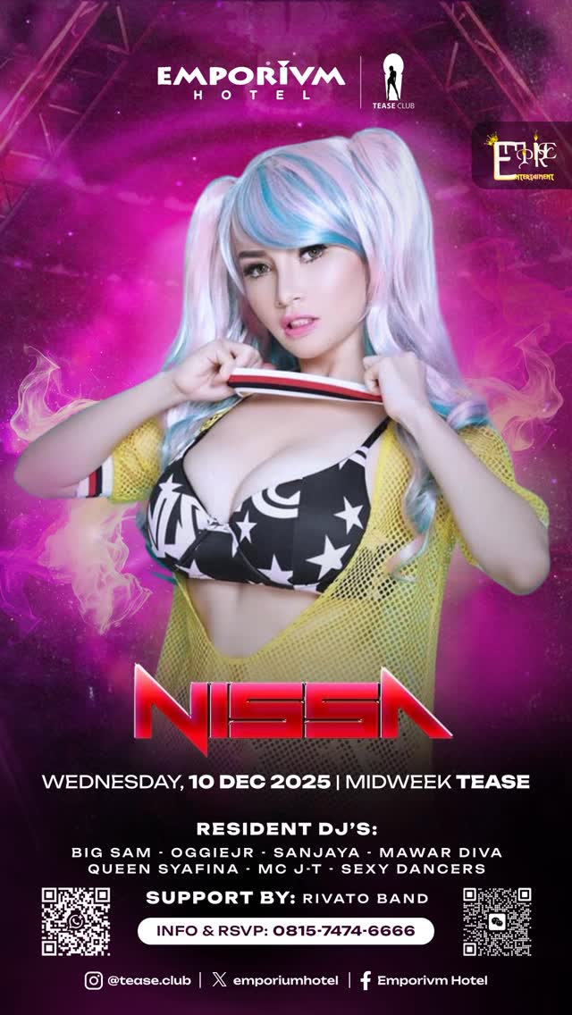 EMPORIUM TEASE CLUB JAKARTA - MIDWEEK TEASE (NISSA)