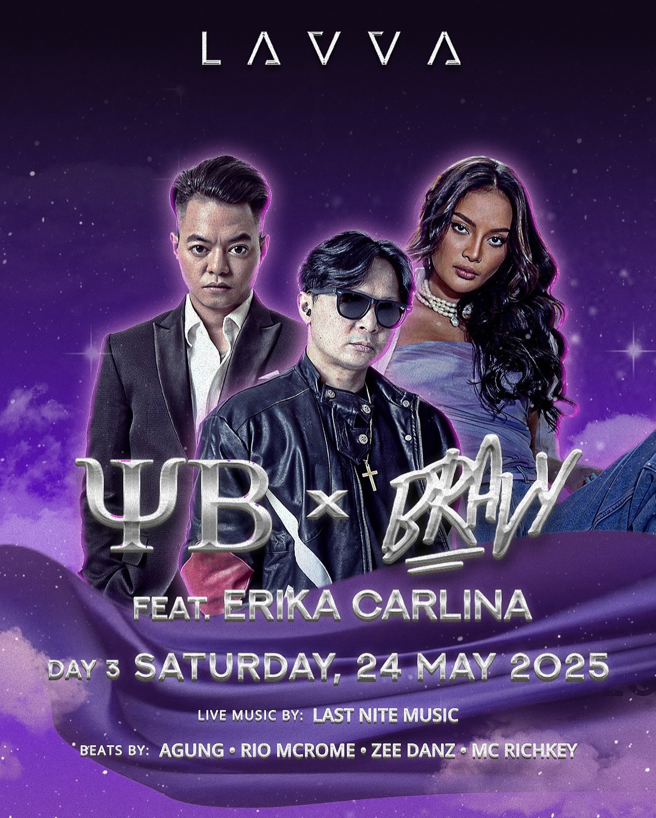LAVVA SENAYAN JAKARTA - INFINI6: LAVVA 6TH ANNIVERSARY (REZA ARAP & BRAVY FEAT. ERIKA CARLINA)