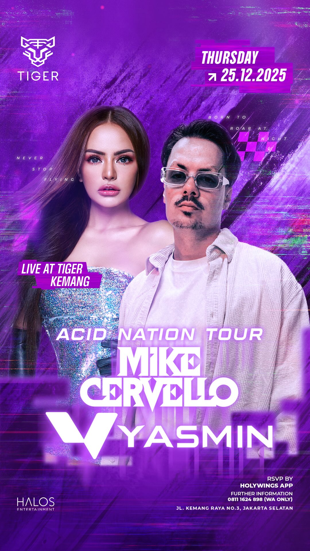 GOLDEN TIGER KEMANG JAKARTA - YASMIN X MIKE CERVELLO