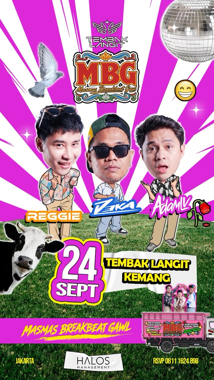 TEMBAK LANGIT CLUB KEMANG - MBG/MASMAS BREAKBEAT GAUL (REGGIE, DEKA, ADAM LV)