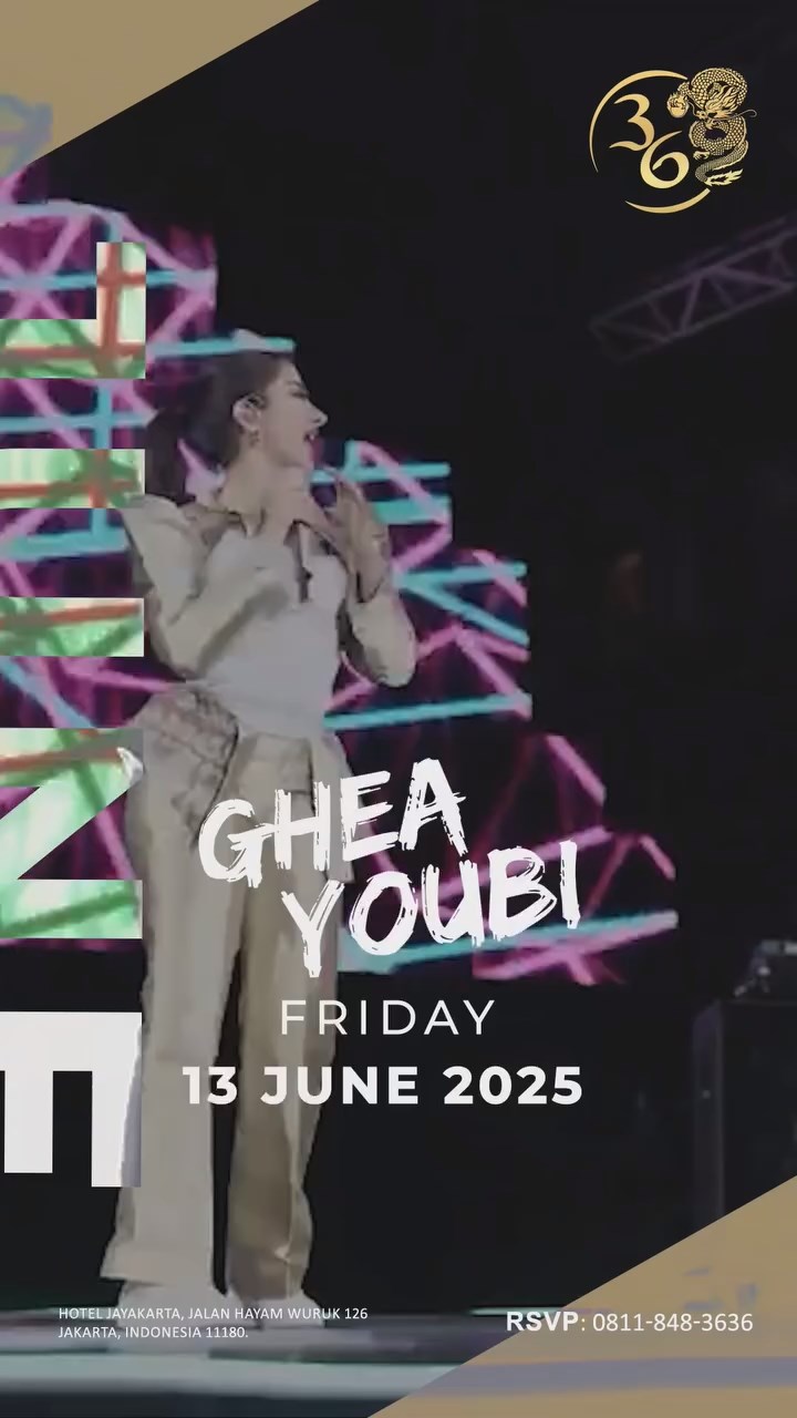 CLUB 36 MANGGA BESAR JAKARTA - GHEA YOUBI