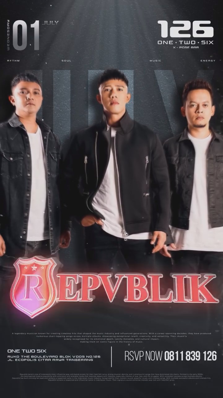 126 | ONE TWO SIX TANGERANG - REPVBLIK