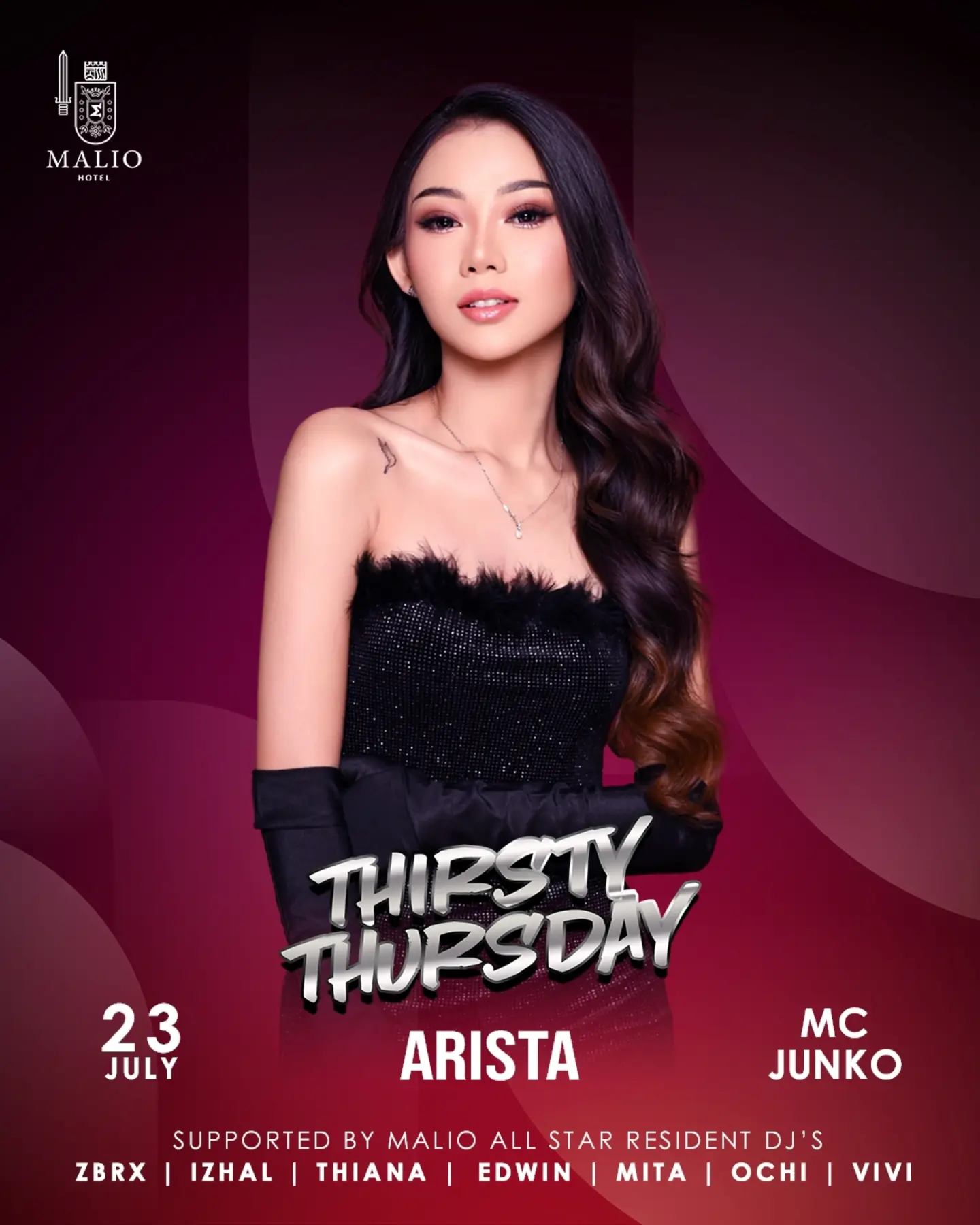 MALIO HOTEL JAKARTA - THIRSTY THURSDAY (ARISTA)