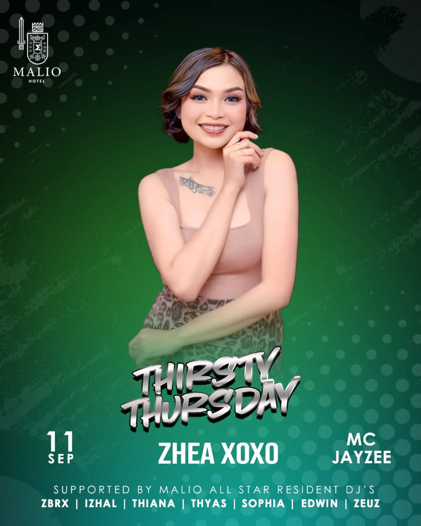 MALIO HOTEL JAKARTA - THIRSTY THURSDAY (ZHEA XOXO)