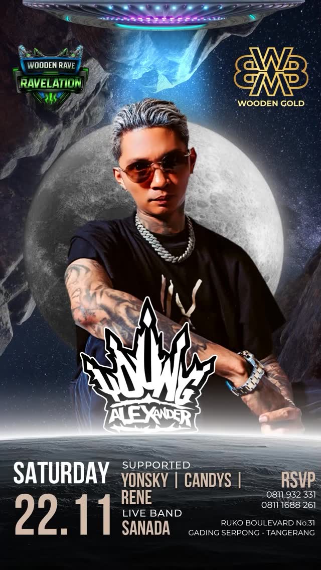 WOODEN BAR RESTO GADING SERPONG - WOODEN RAVE RAVELATION (YOUNG LEX)