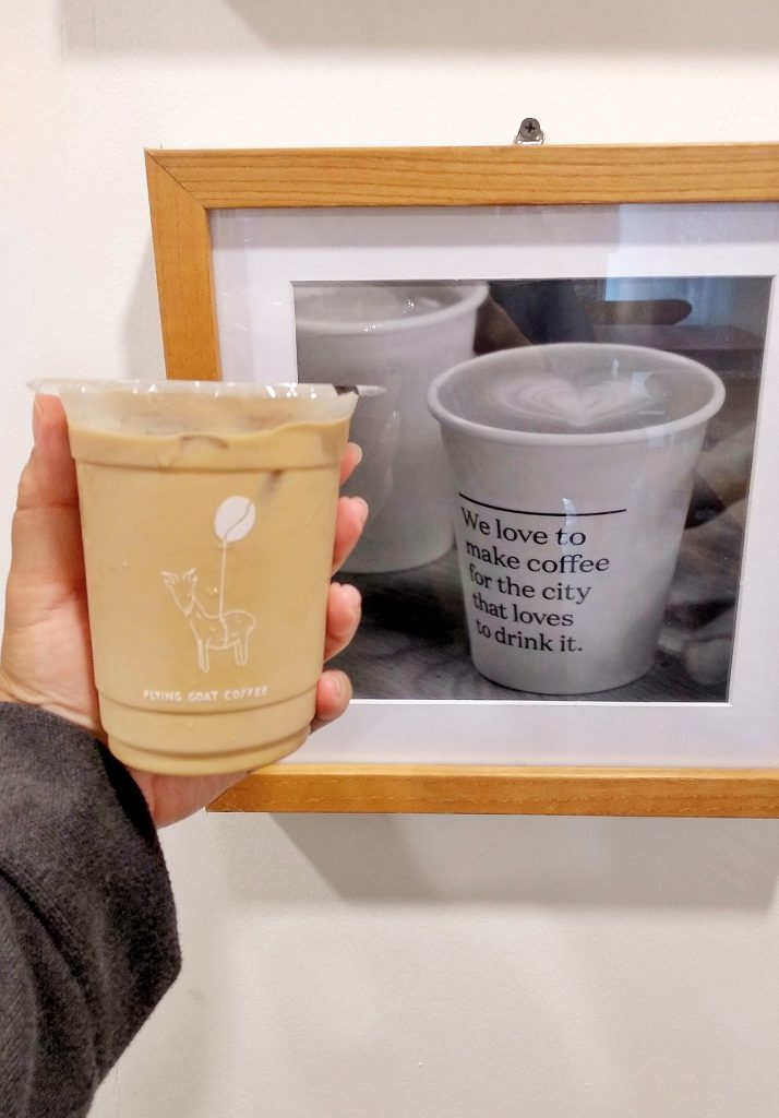 Flying Goat Coffee, Menikmati Es Kopi Susu dari Susu Kambing