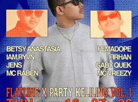 LIL TIGER PANTAI INDAH KAPUK - FLATLINE X PARTY KELILING VOL. 1 (ROBSTEE)