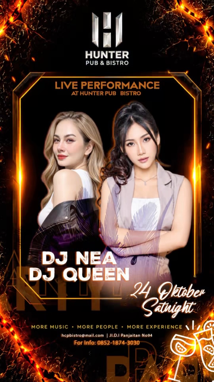 HUNTER PUB AND BISTRO JAKARTA - NEA & QUEEN