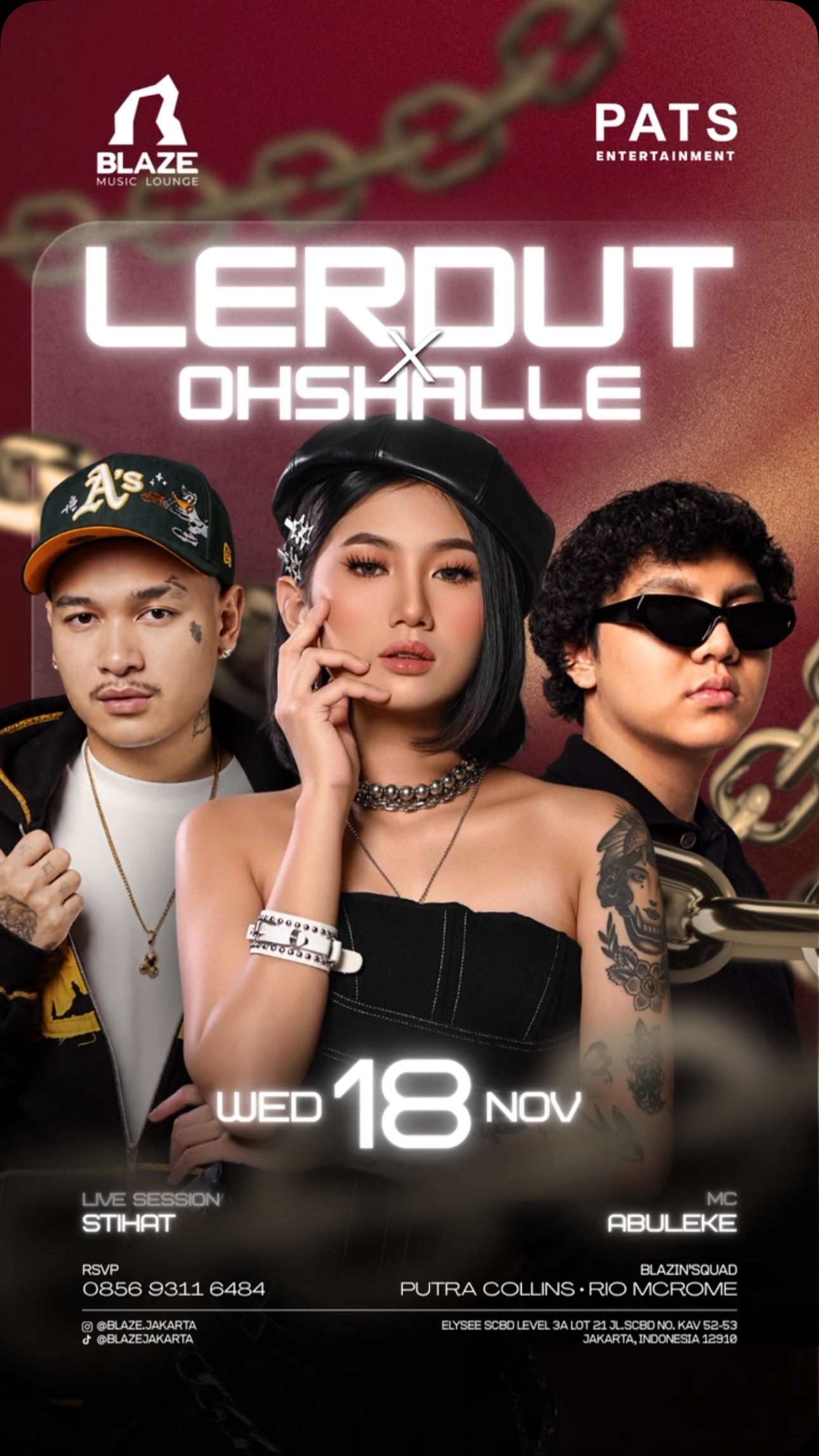 BLAZE JAKARTA - LERDUT X OHSHALLE