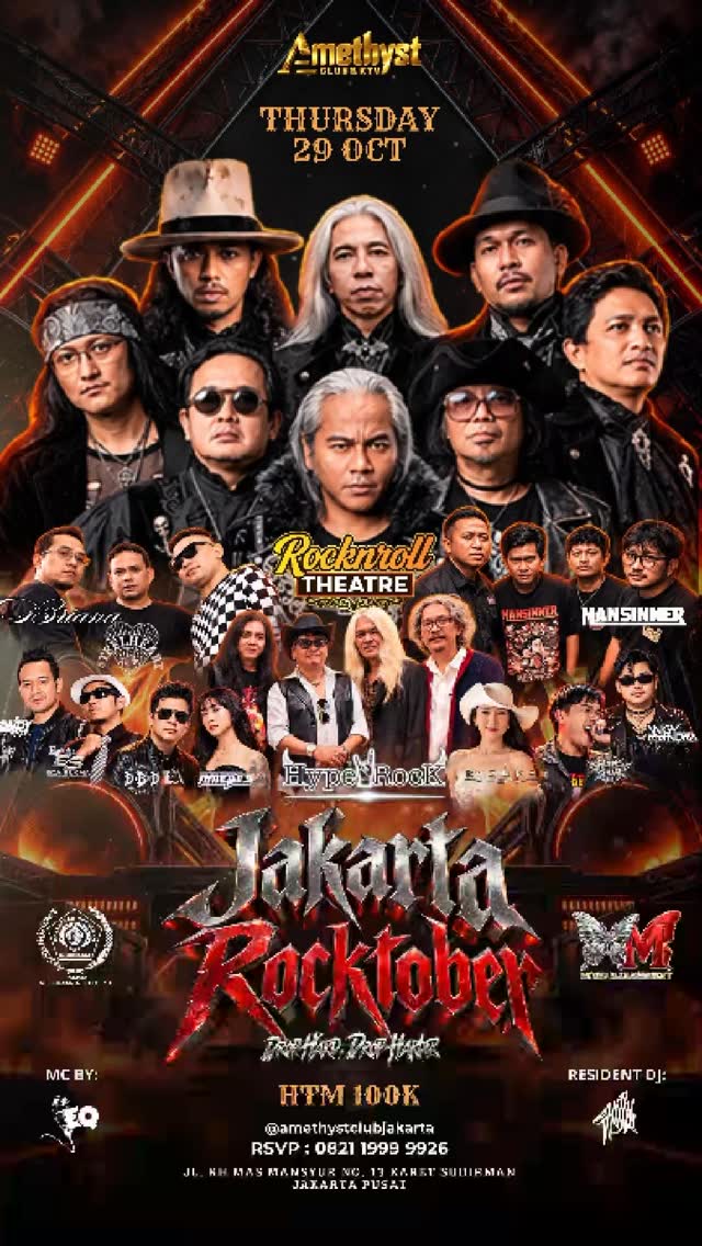 AMETHYST CLUB JAKARTA - JAKARTA ROCKTOBER