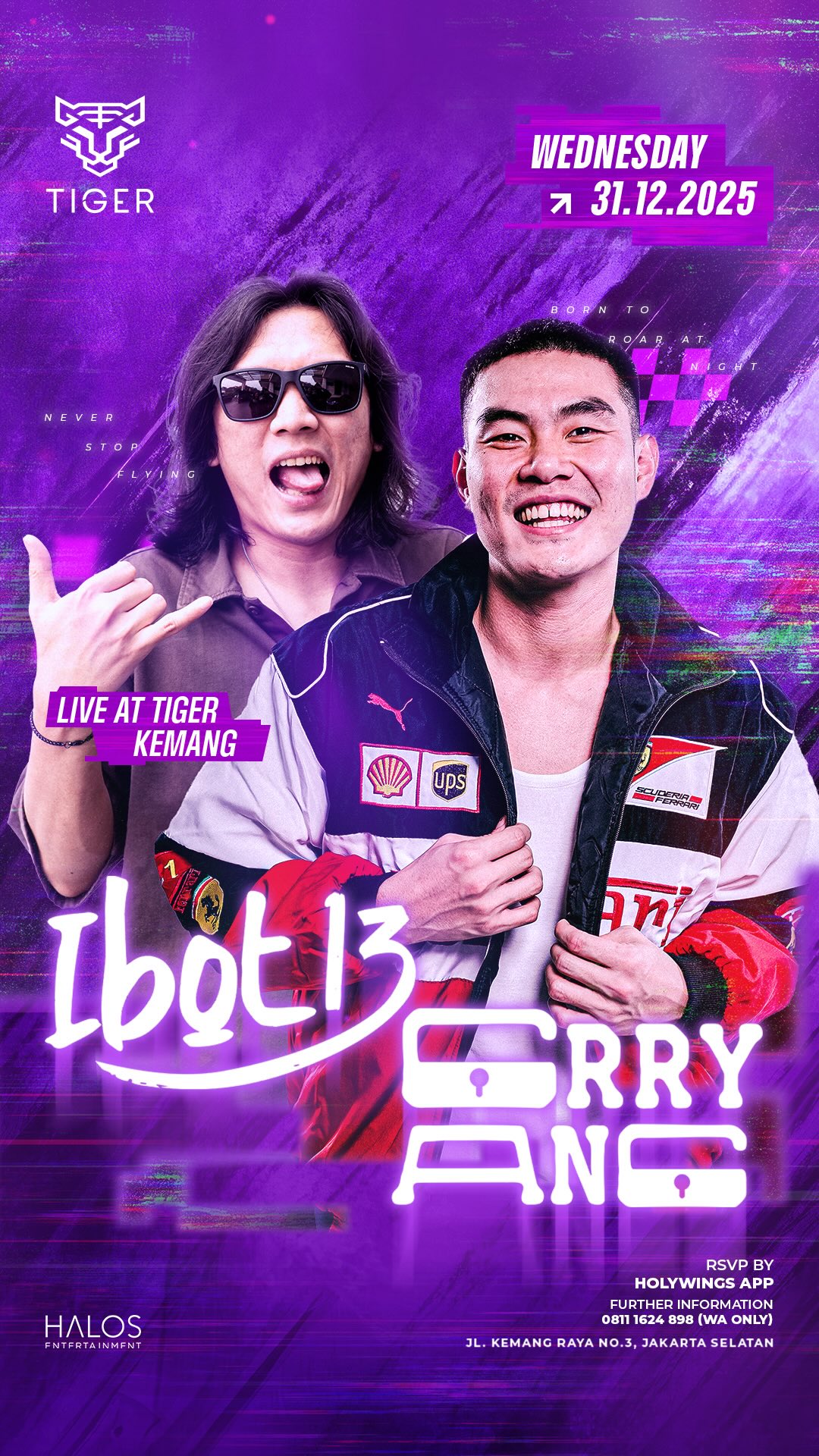 GOLDEN TIGER KEMANG JAKARTA - IBOT 13 X GRRY ANG