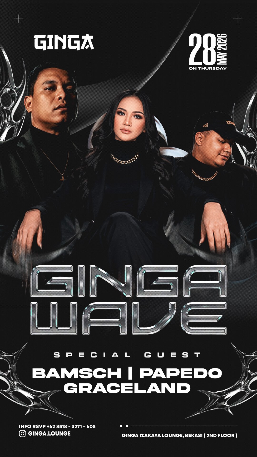GINGA LOUNGE BEKASI - GINGA WAVE (GRACELAND, BAMSCH, PAPEDO))