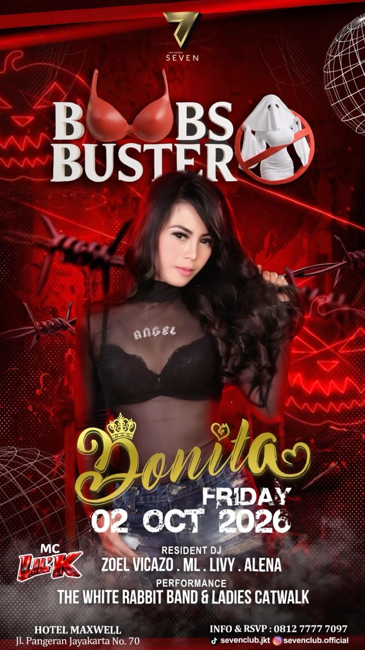 SEVEN CLUB JAKARTA - BOOBS BUSTER (DONITA)