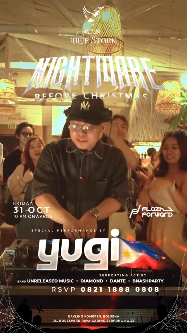 BLUE STORK GADING SERPONG - NIGHTMARE BEFORE CHRISTMAS (YUGI)