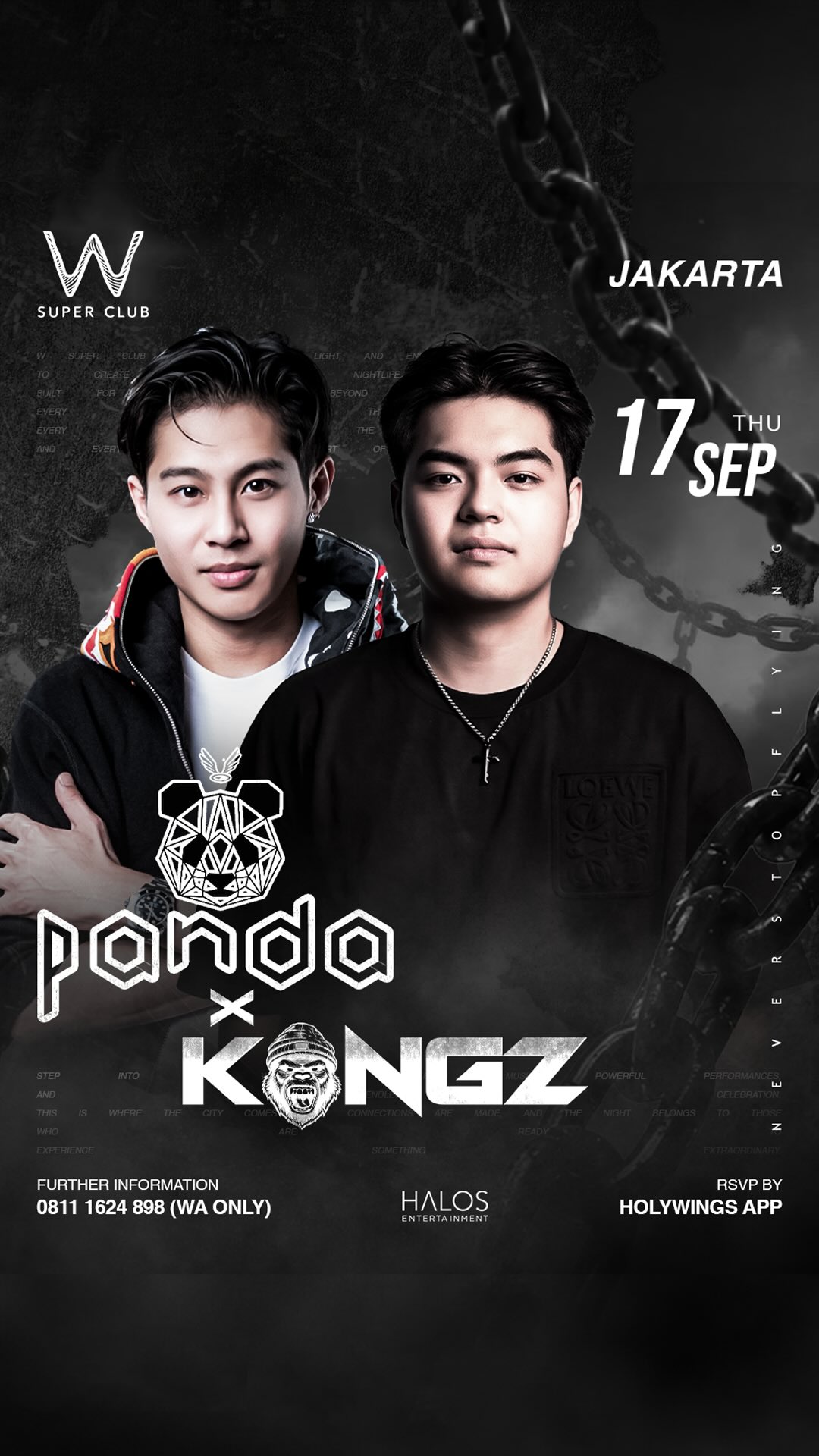W SUPER CLUB TEBET JAKARTA - PANDA X KONGZ